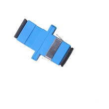 SC/UPC to SC/UPC Simplex Singlemode Plastic Fiber Optic Adapter